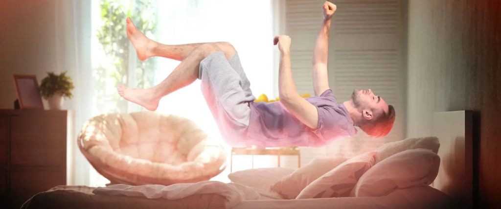 mo thay minh roi tu tren cao xuong bao hieu dieu gi 0 1