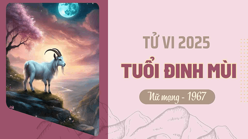Năm 2025 là giai đoạn trung niên đối với nữ Đinh Mùi và thời điểm này vận khí của họ bị suy giảm khá nhiều Nam 2025 la giai doan trung nien doi voi nu Dinh Mui va thoi diem nay van khi cua ho bi suy giam kha nhieu