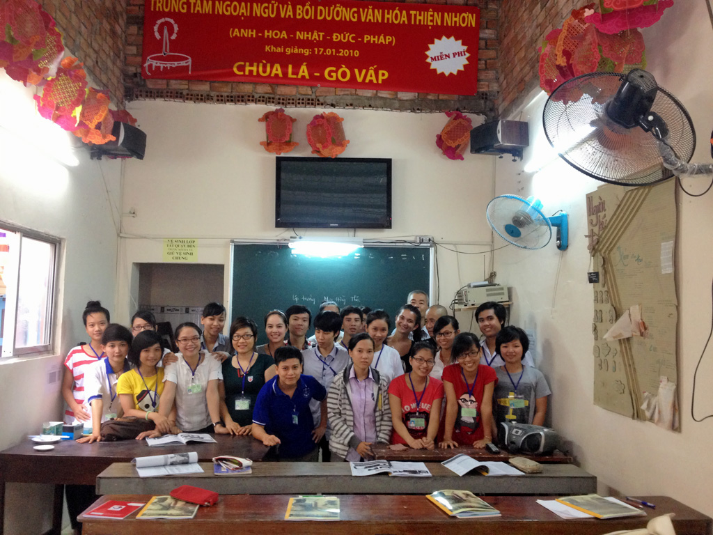 Chùa Lá, TP.HCM: Ngôi chùa dạy miễn phí 6 thứ tiếng 1