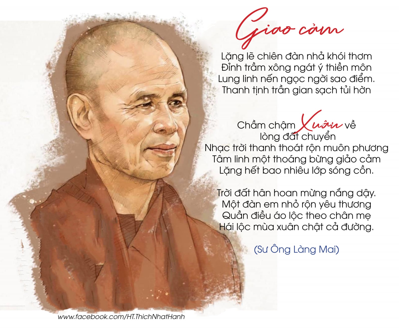 Những hình ảnh mới nhất về Thiền sư Thích Nhất Hạnh dịp Tết 2021 1