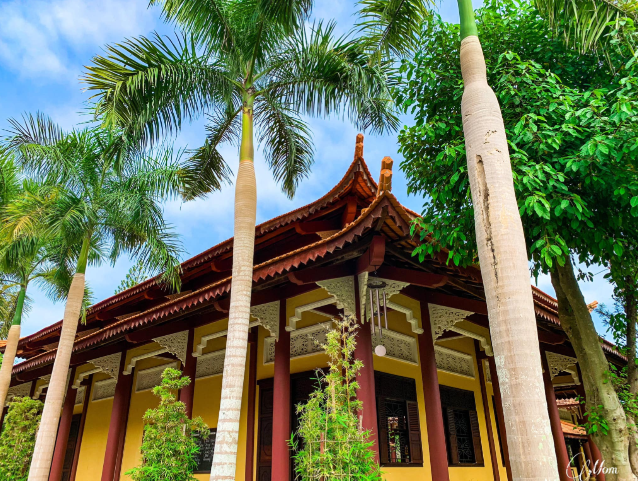 Khung cảnh thanh tịnh tại Thiền viện Trúc Lâm Thanh Nguyên 8