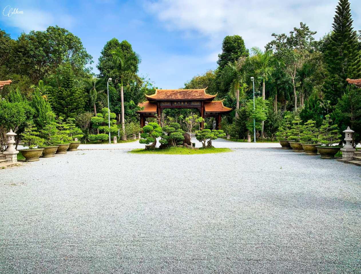 Khung cảnh thanh tịnh tại Thiền viện Trúc Lâm Thanh Nguyên 3