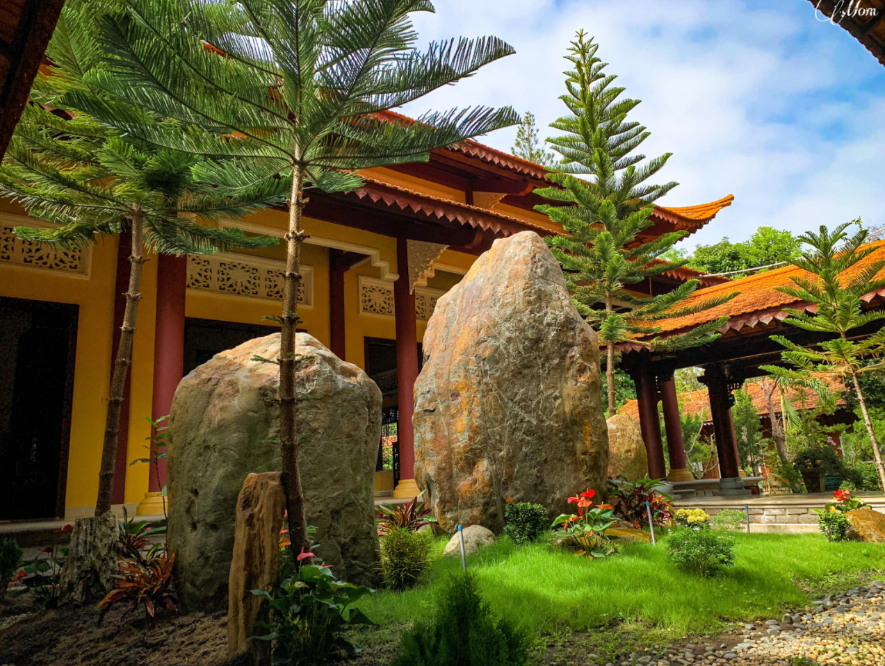 Khung cảnh thanh tịnh tại Thiền viện Trúc Lâm Thanh Nguyên 6