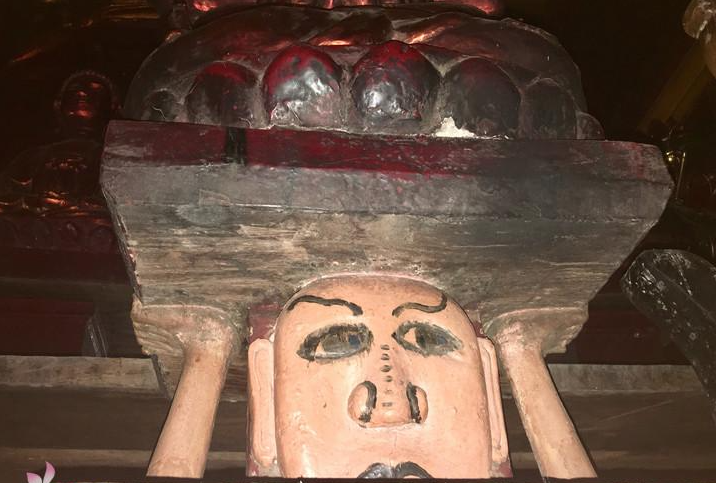 Câu chuyện ẩn sau bức tượng cổ 'Đầu người đội Phật' ở Nghệ An 8