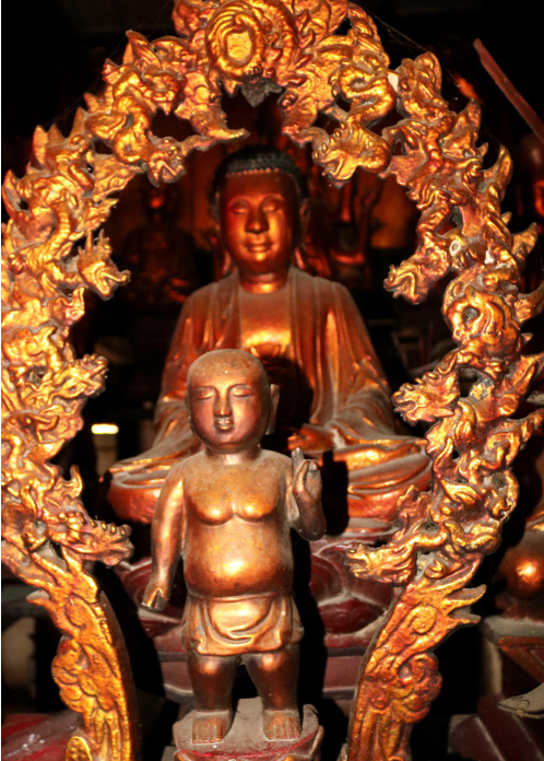 Câu chuyện ẩn sau bức tượng cổ 'Đầu người đội Phật' ở Nghệ An 5