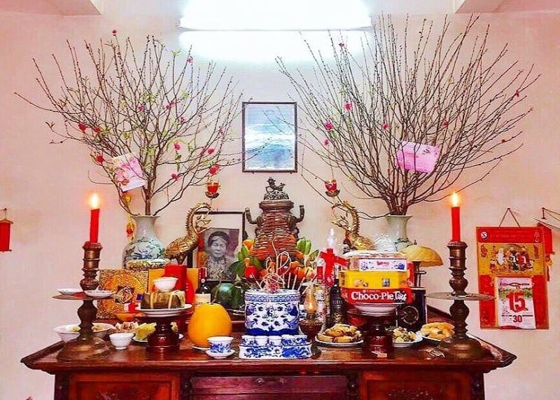 Lễ cúng giao thừa trong nhà