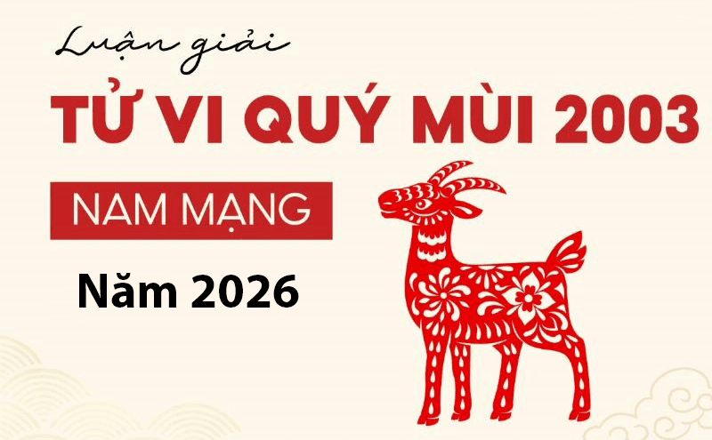 Tổng quan tử vi 2026 là năm trung bình khá đối với nam Quý Mùi, không có nhiều cơ hội đột phá lớn Tổng quan tử vi 2026 là năm trung bình khá đối với nam Quý Mùi, không có nhiều cơ hội đột phá lớn