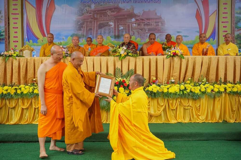 Đại lễ khánh thành chùa Trang Nghiêm, thành phố Pakse, tỉnh Champasak, Lào 12