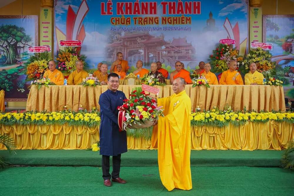 Đại lễ khánh thành chùa Trang Nghiêm, thành phố Pakse, tỉnh Champasak, Lào 9