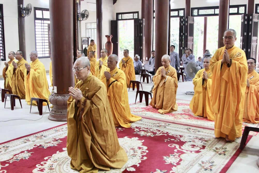 Lễ húy nhật Trưởng lão Hòa thượng Thích Trí Quang tại tổ đình Từ Đàm 1