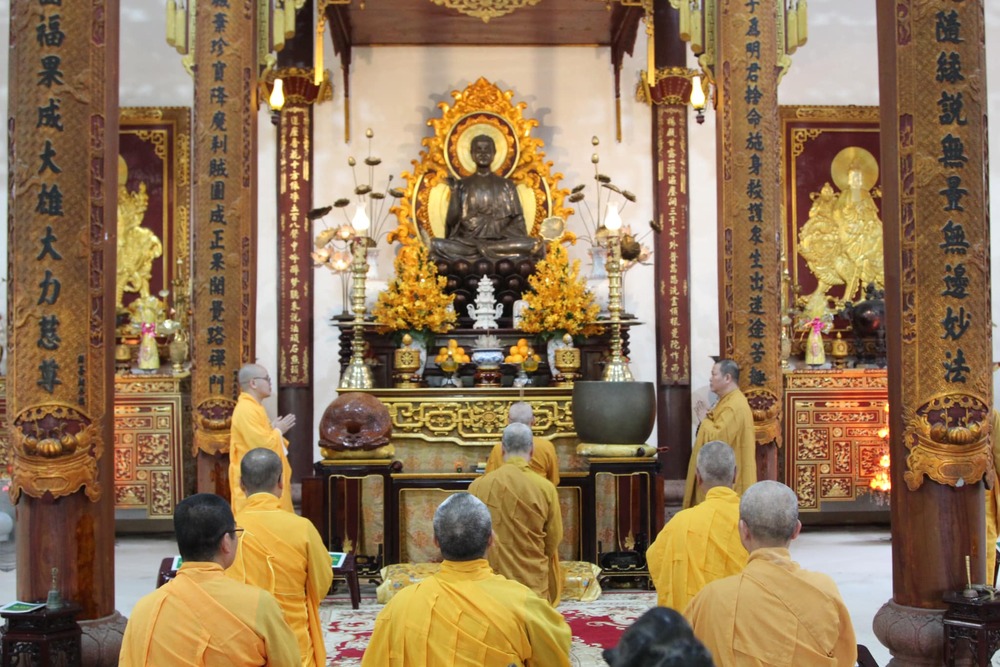 Lễ húy nhật Trưởng lão Hòa thượng Thích Trí Quang tại tổ đình Từ Đàm 2