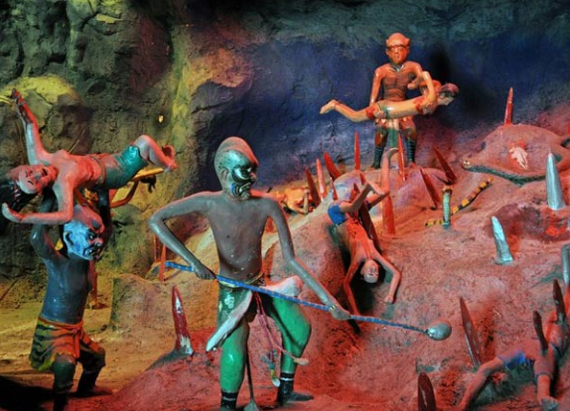 Giáo dục nhân quả ở khu du lịch Suối Tiên 1