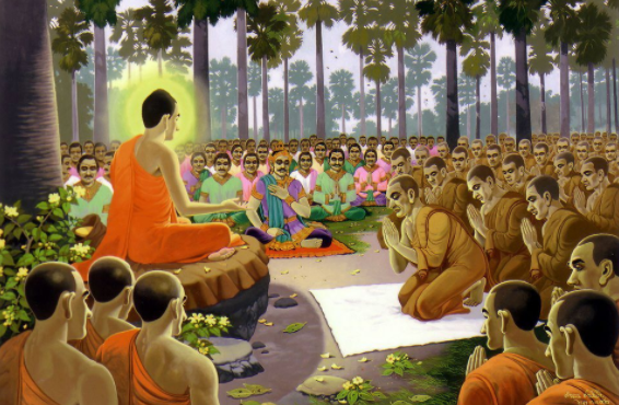 Pháp thoại của Đức Phật từ khúc gỗ trôi sông 3