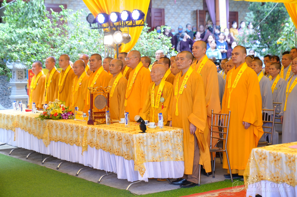 Thái Bình: BTS GHPGVN huyện Tiền Hải tổ chức Đại lễ Phật đản tại chùa Thiên Bảo 1
